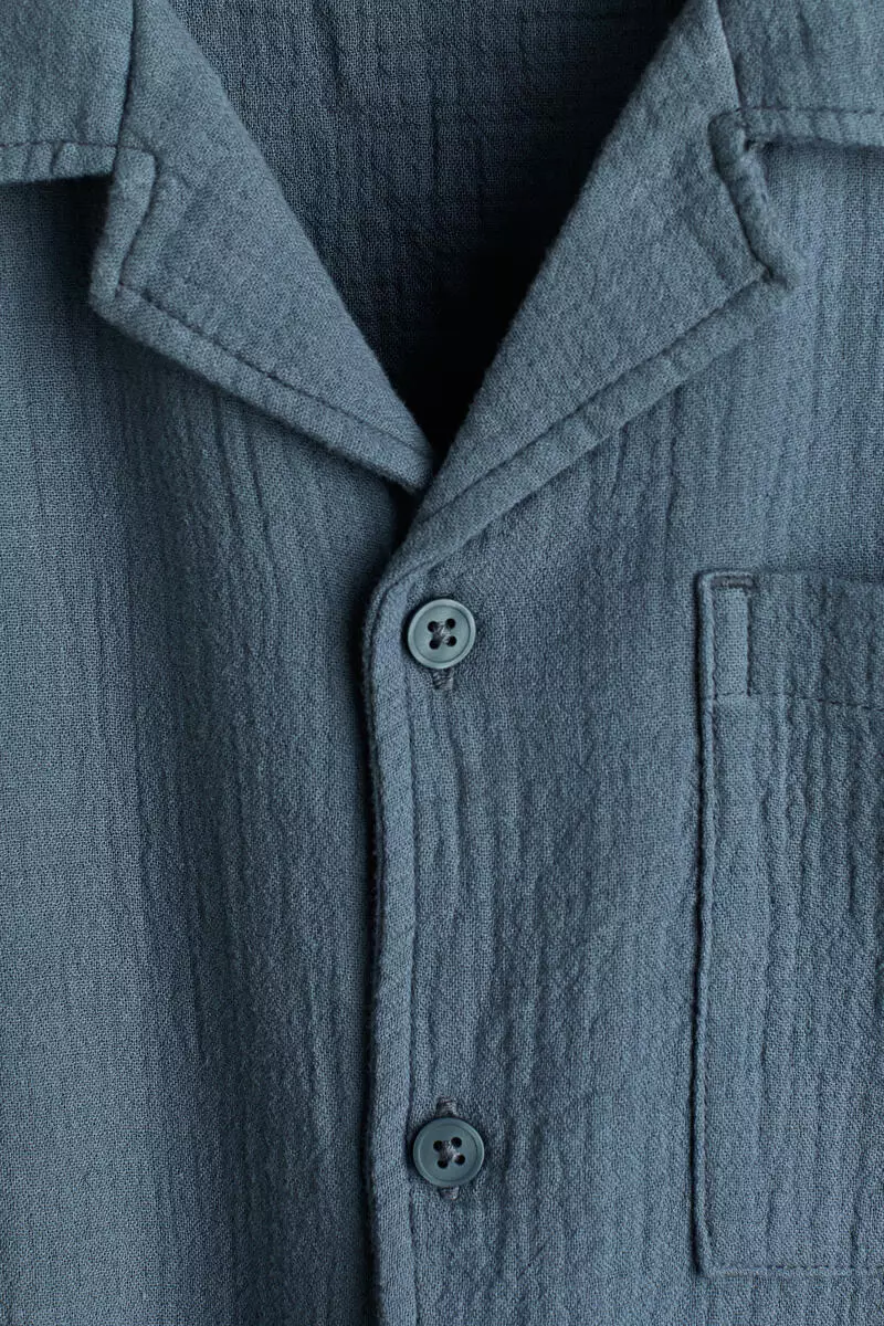 Muslin resort shirt