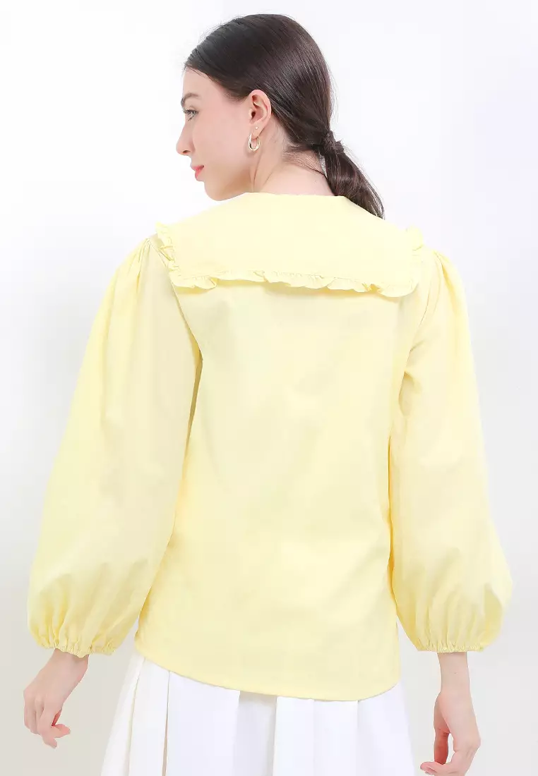 Kemeja Sailor Ruffle - Willow Shirts