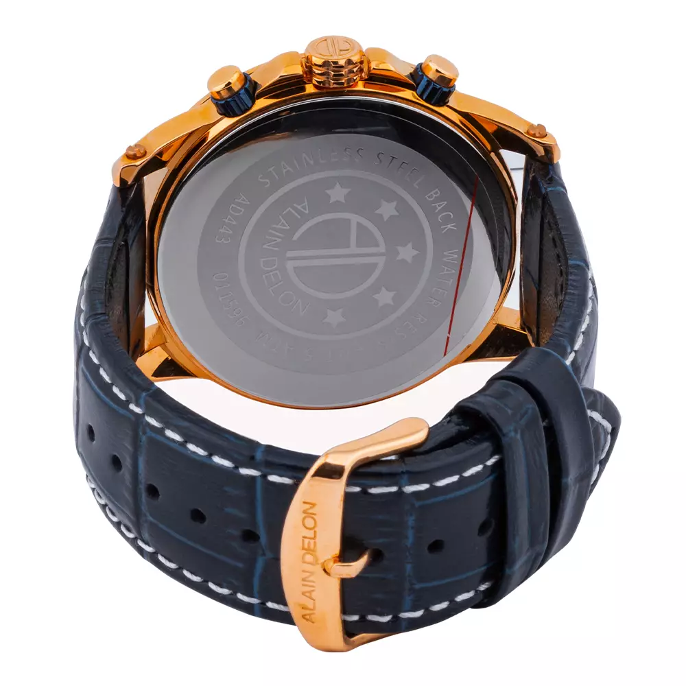 Jam Tangan Alain Delon Jam Tangan Pria AD443-1585C Original