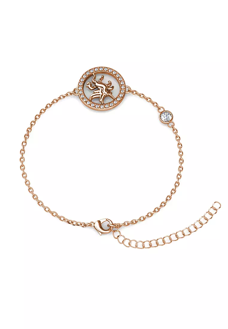 Circlet Unicorn Bracelet RG - Gelang Crystal by Her Jewellery