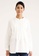 9months Maternity white Off White Front Pleated Shirt 1D0A0AA889C110GS_1