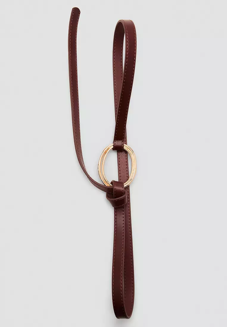 Thin Belt with Maxi-Buckle