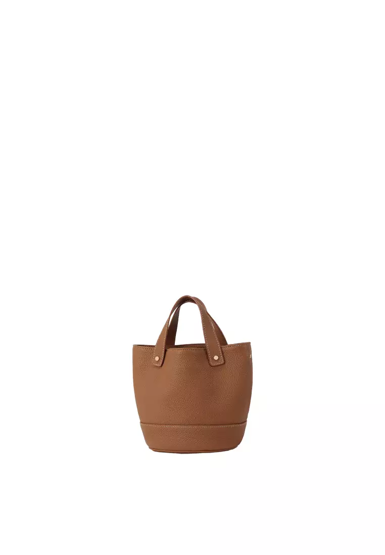 [Online Exclusive] JULIANA Mini Bucket Bag - Caramel