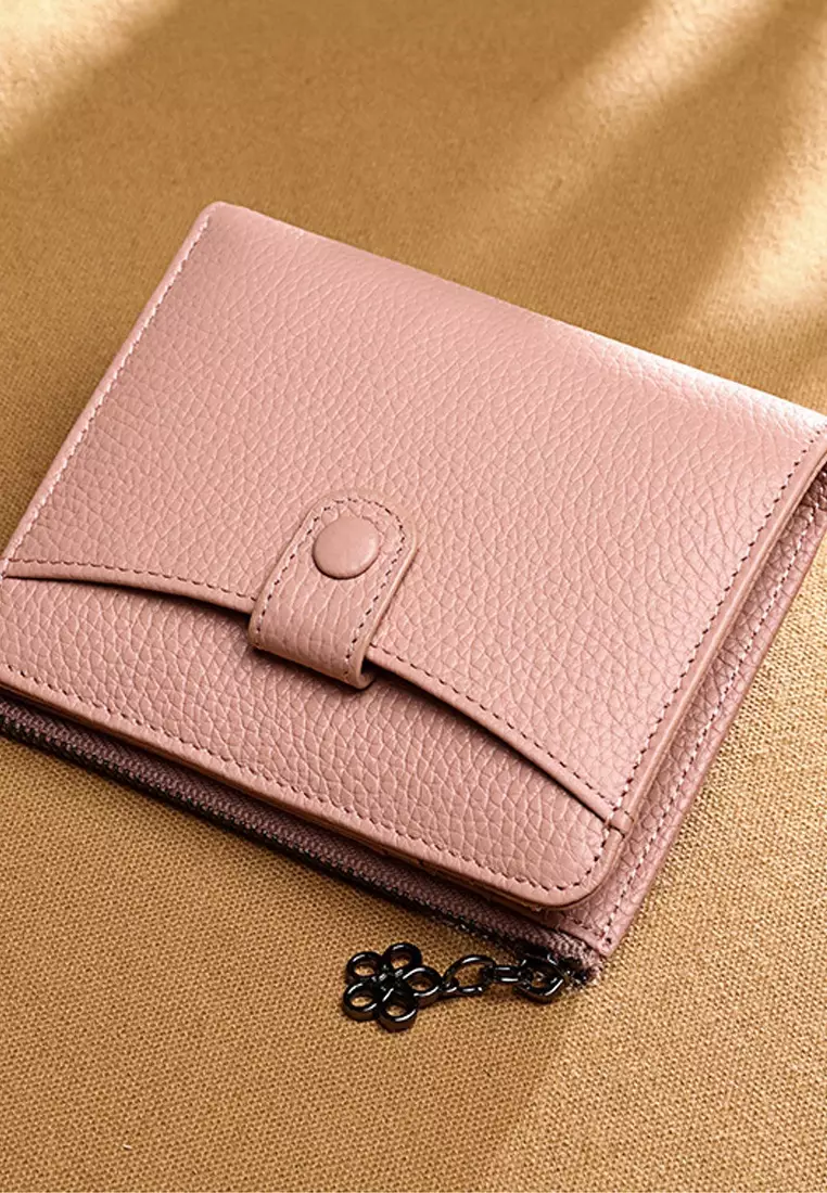 XAFITI Brand New Top Grain Cowhide Bi Fold Short Wallet 2025 Buy