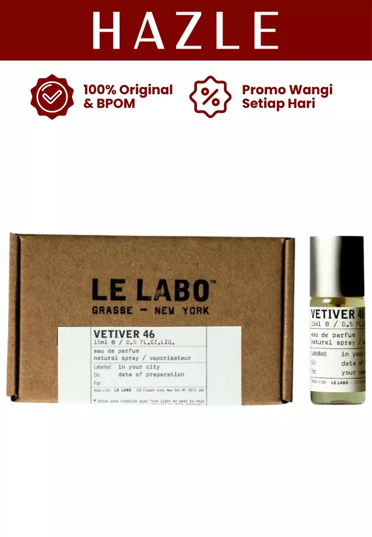 Vetiver 46 Unisex EDP 15 ml