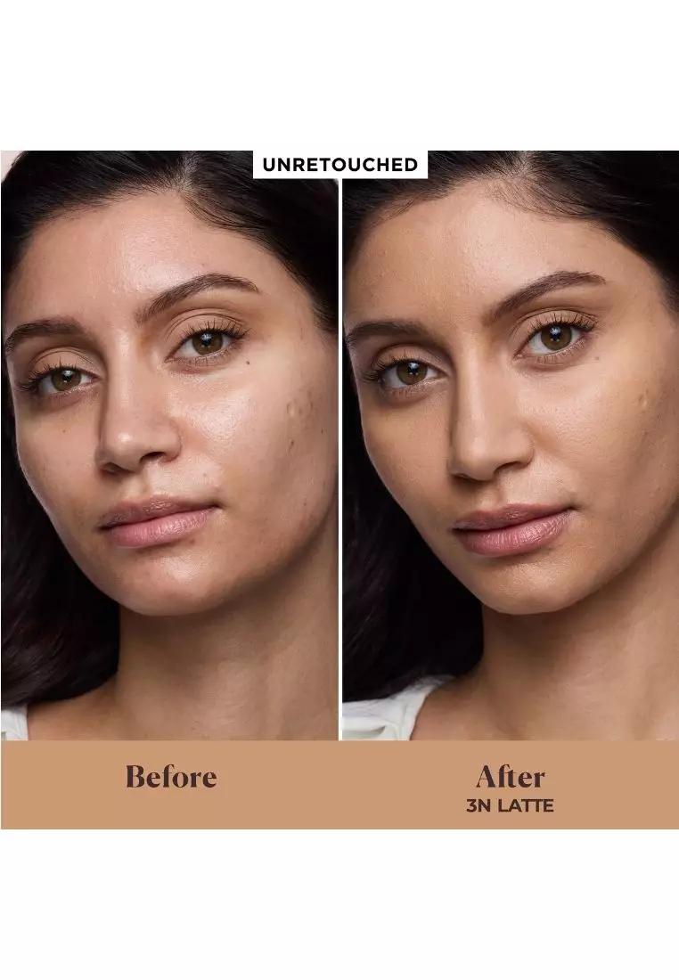 Real Flawless Feather Matte Powder Foundation - 3N Latte​