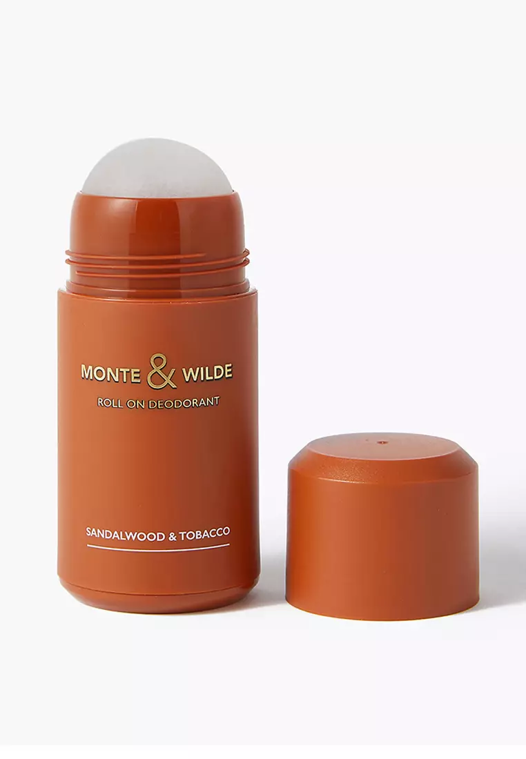 Jual Marks & Spencer Monte And Wilde Sandalwood & Tobacco Roll On