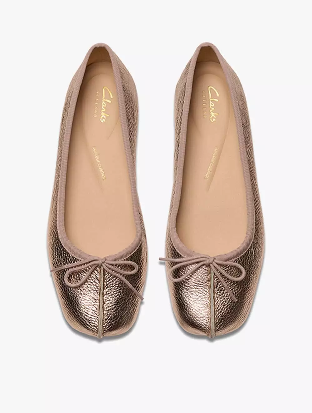 Clarks Freckle Ice Copper Metallic