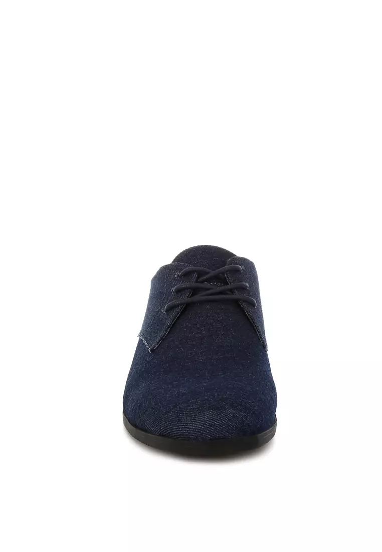 Men's Denim Oxford Shoes