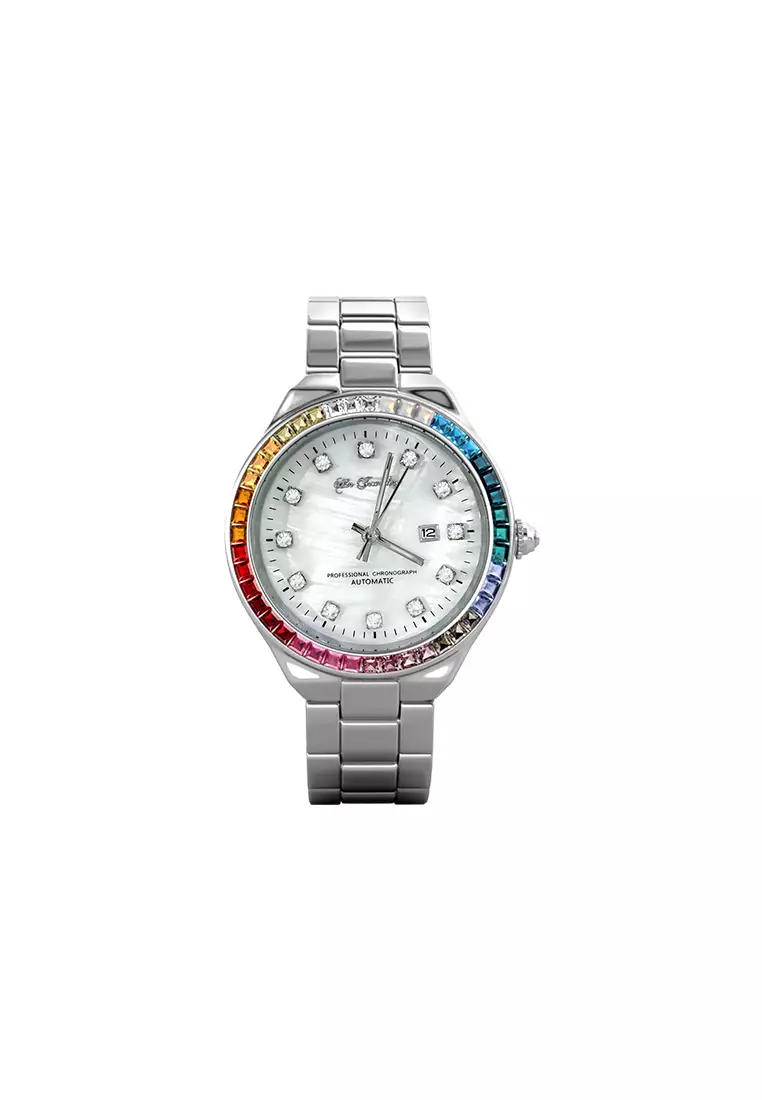 Rainbow crystal store watch