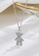LYCKA silver LDR3235 Sparkling Teddy Necklace A6EC9ACF579B20GS_3