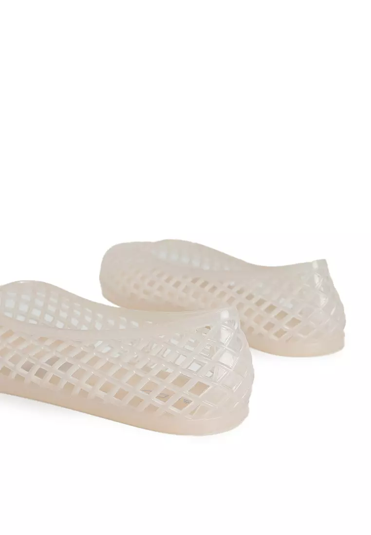 Deoria Jelly Flat Ballerinas