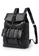 Lara black Men's Korean Style Water-resistant Flap Backpack - Black F8DE8AC20D8A32GS_3