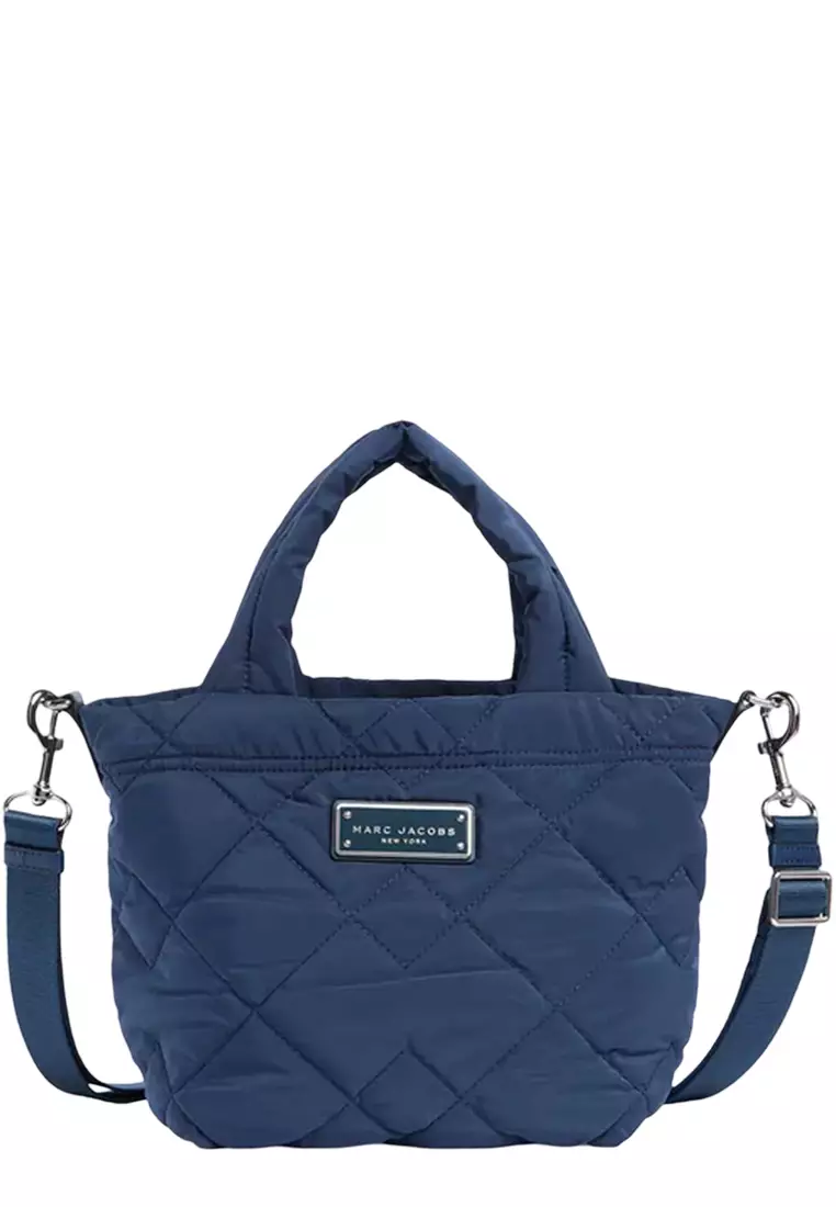 Buy Marc Jacobs Quilted Nylon Mini Tote Bag - Azure Blue M0016681