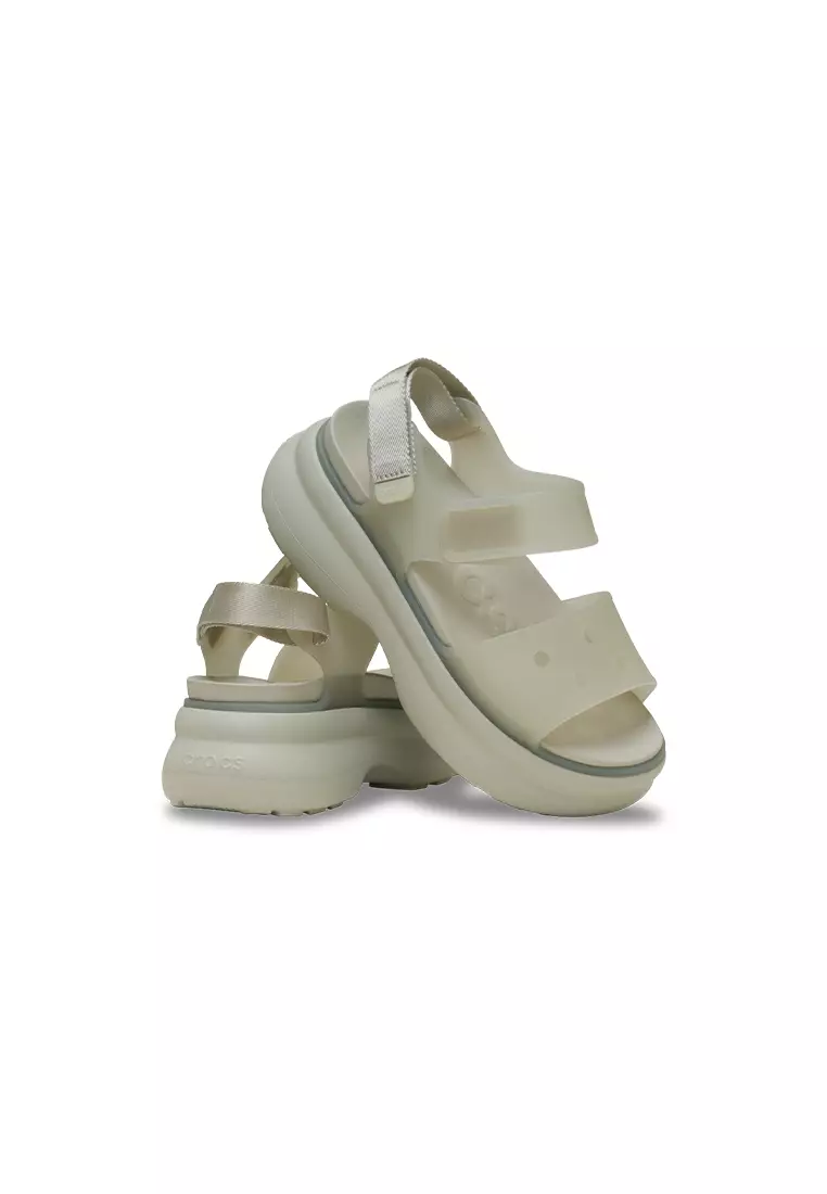 Soho Frosted Y Strap Sandal in Meteor