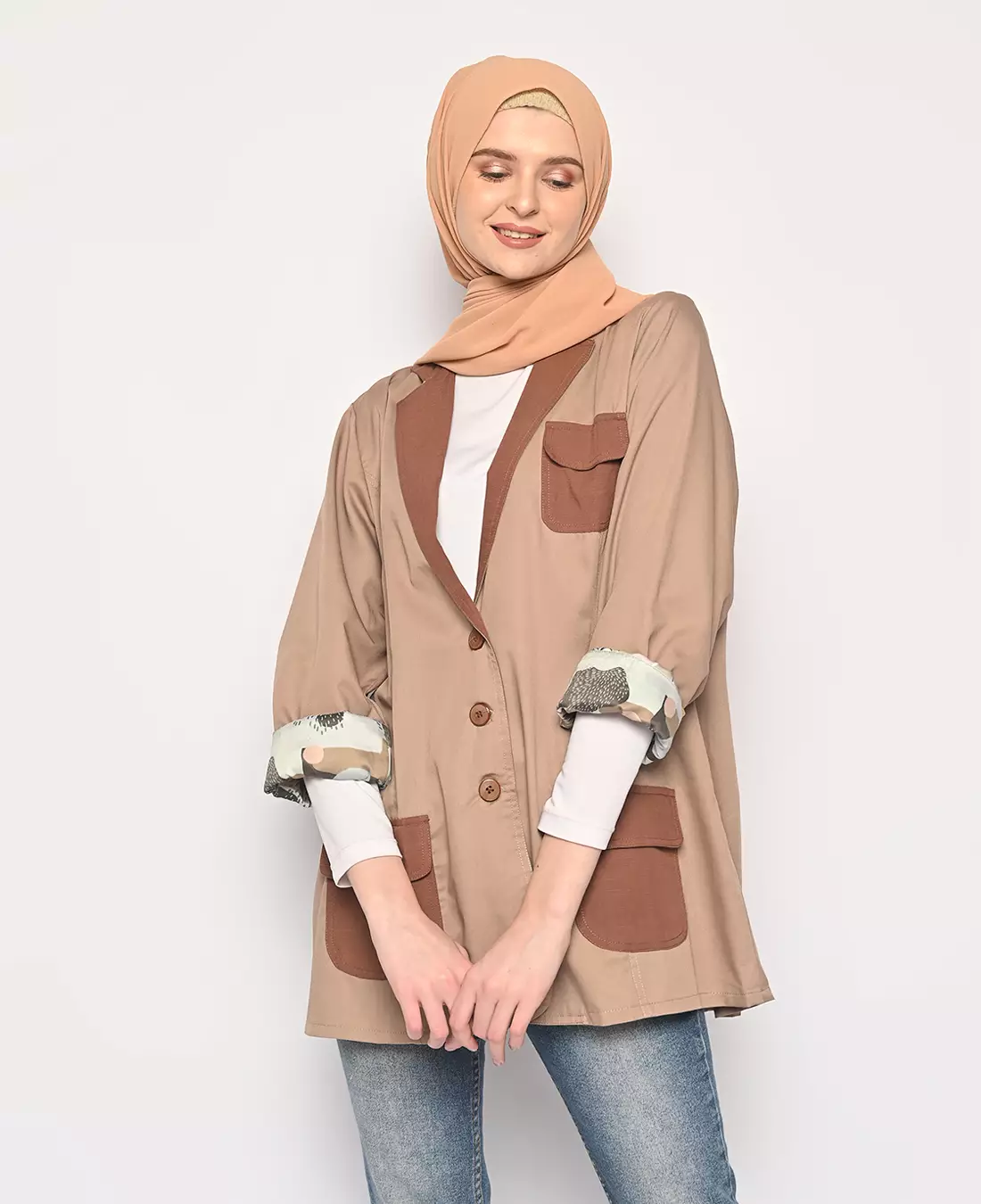 Emmera Blazer Mocca