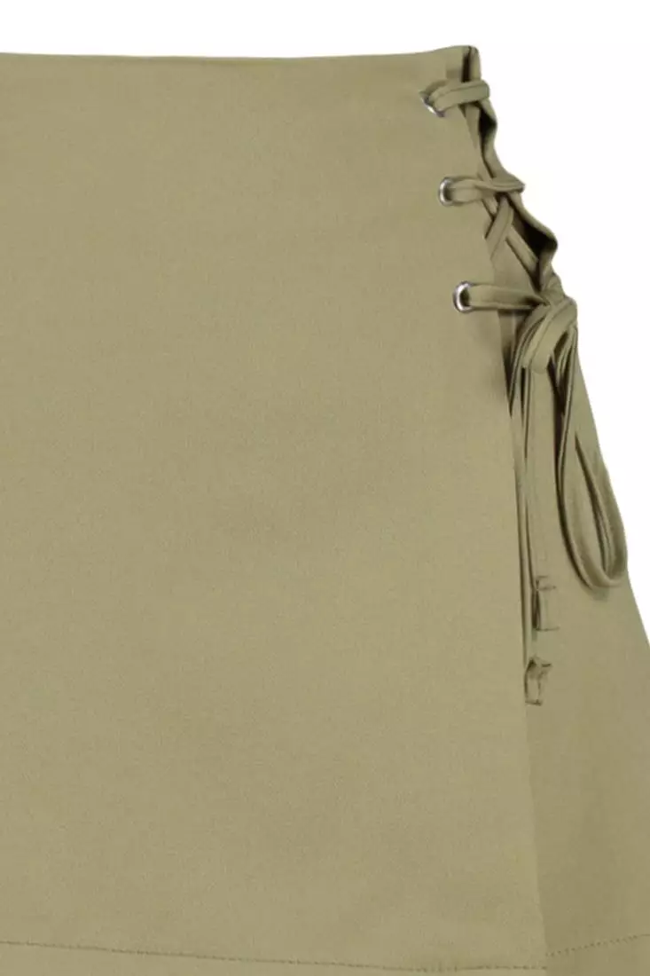 Lace Up Skort