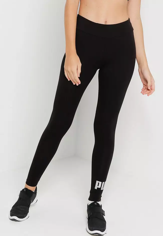 ESS+ Metallic Leggings Puma Black-Silver