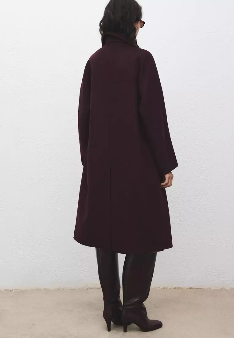 Handmade Oversized Wool Coat