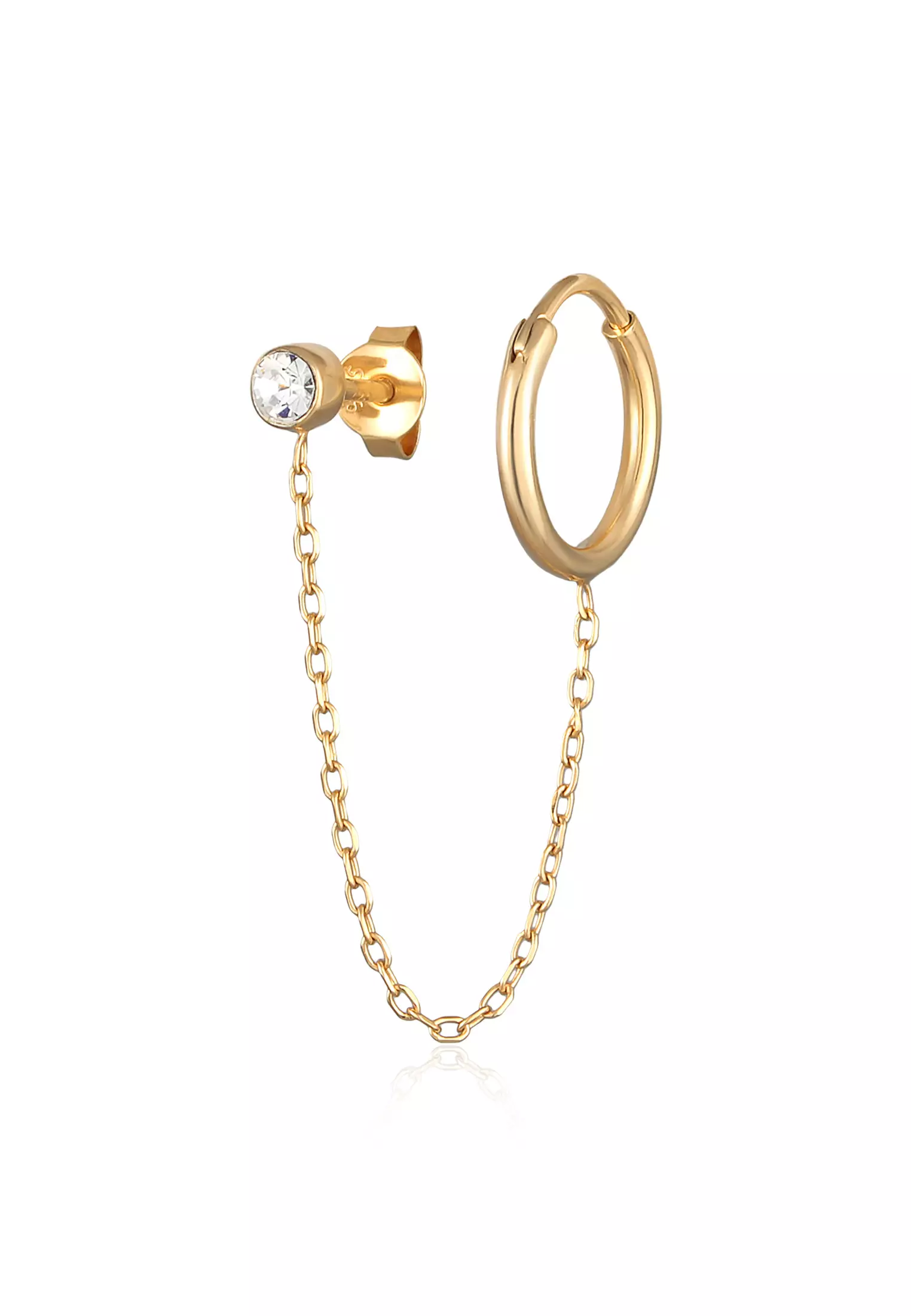 Double piercing discount hoop earrings