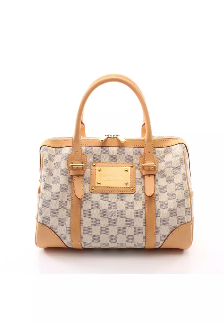 White damier louis vuitton top