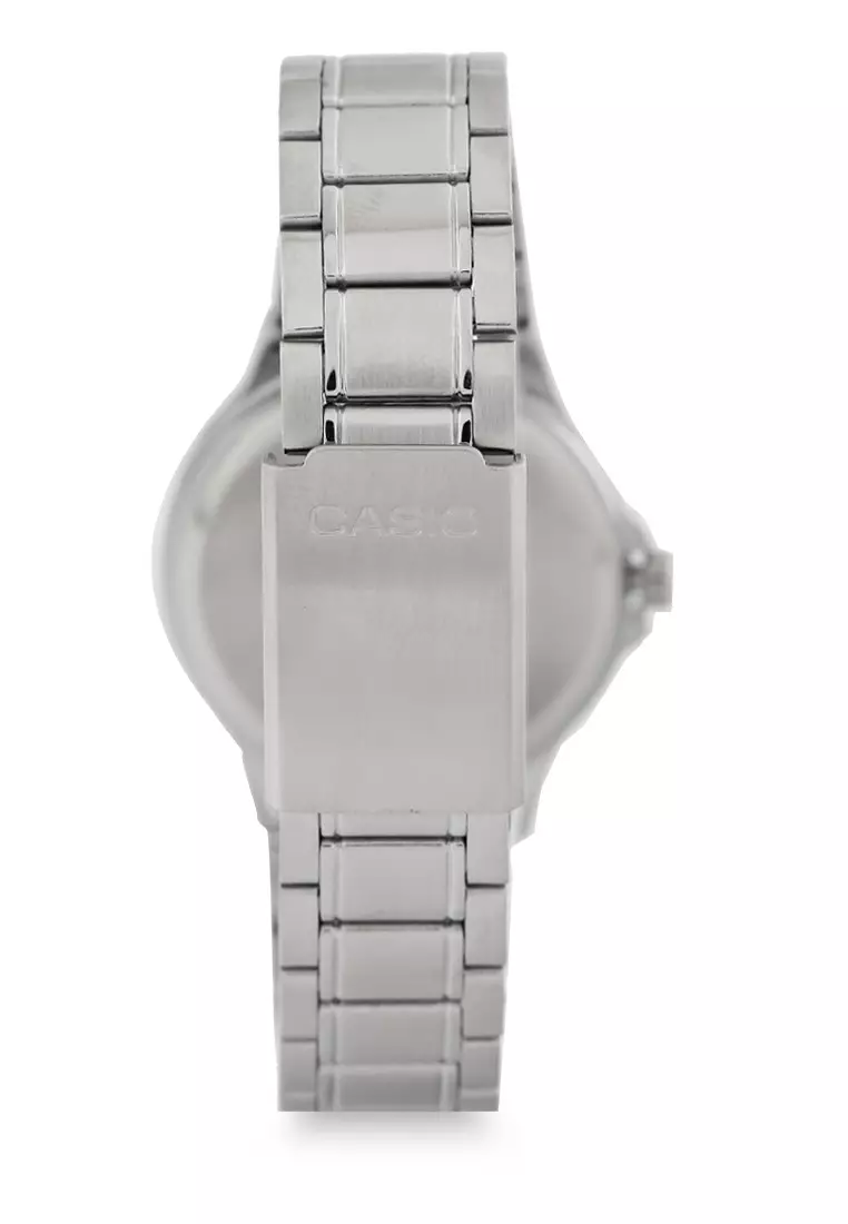 Casio Jam Tangan Wanita - Silver Peach - Stainless Steel - LTP-V300D-9A2