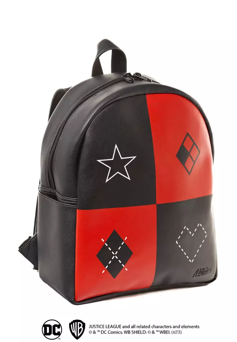 DC Comics Collection Harley Quinn Leather Backpack Shin