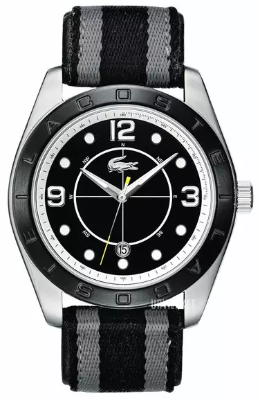 Lacoste Panama Silver Black