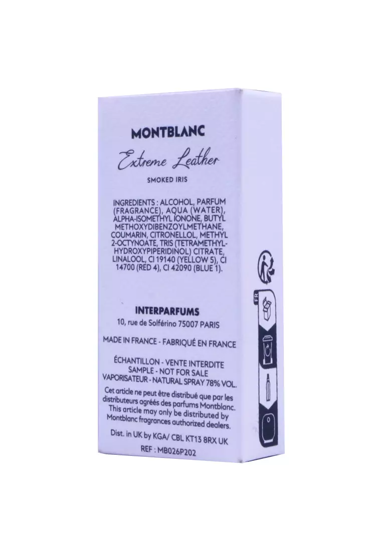 Montblanc Extreme Leather Man (Vial) 2 ML
