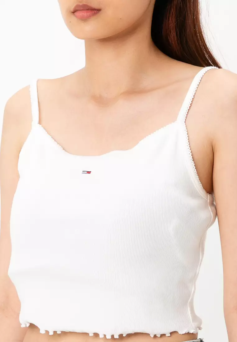 Rib Crop Top - Tommy Jeans