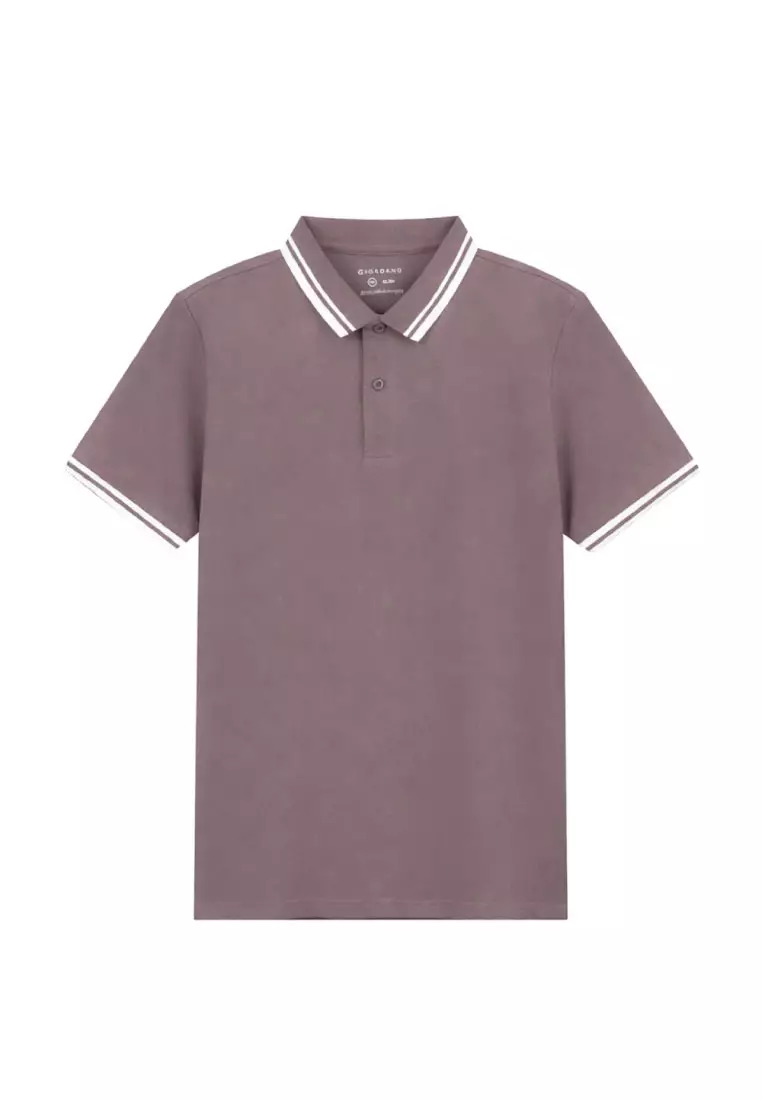 Men's Cotton Lycra Short Sleeve Slim Polo 01015018