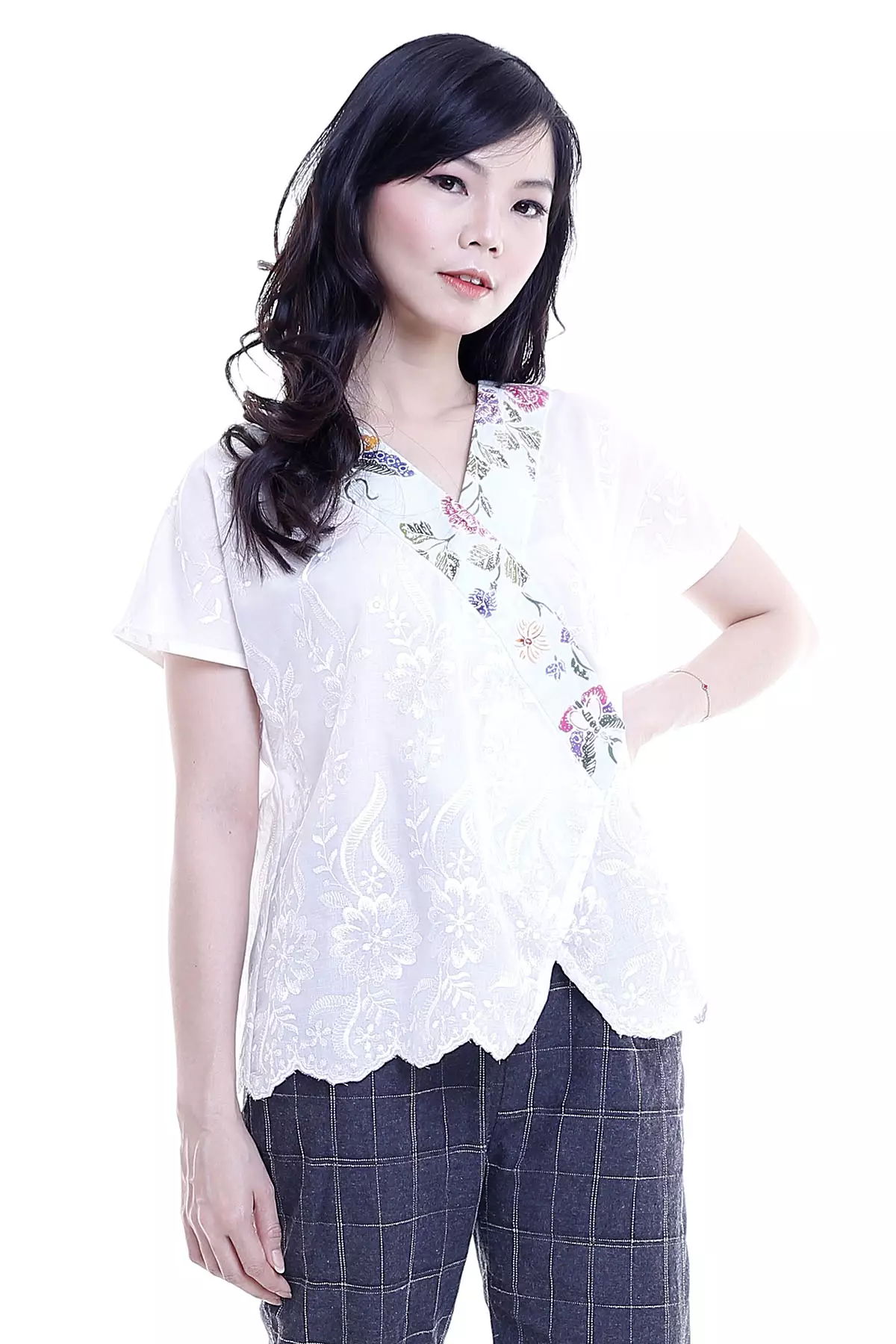 Kencur Wangi Kimono Blouse