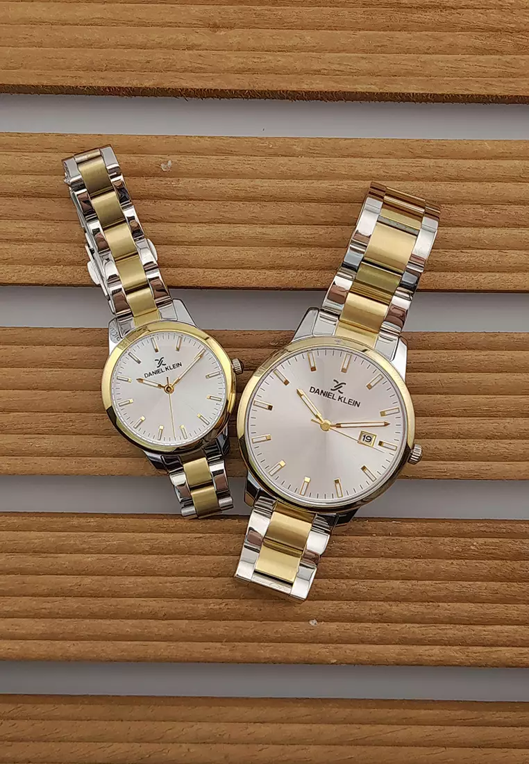 Buy Daniel Klein Daniel Klein Pair Couple s Analog DK.1.13576 3