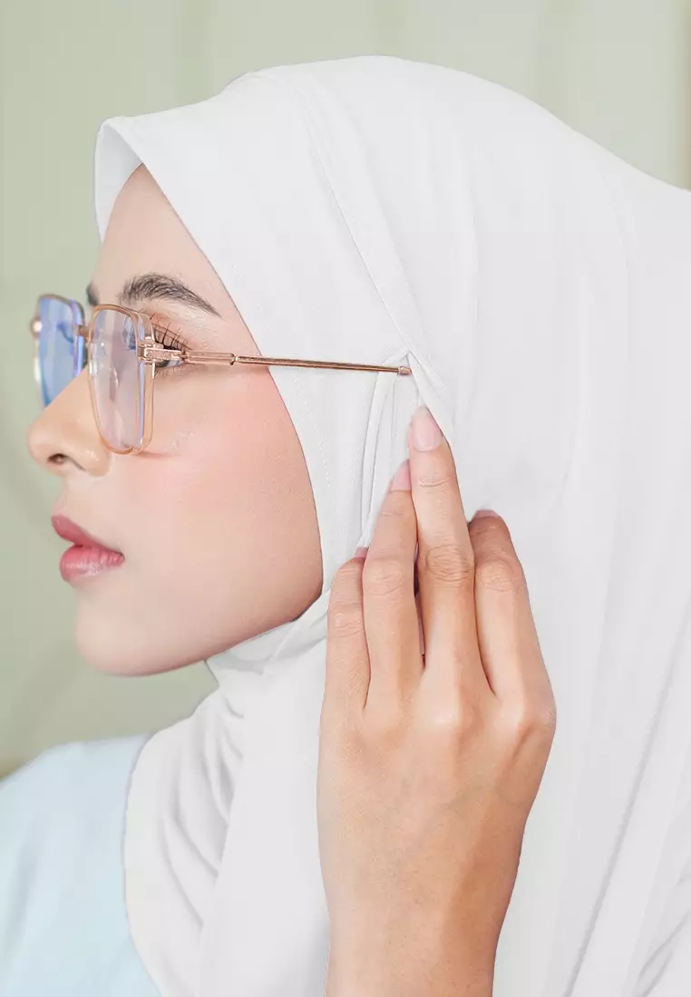 HIJAB INSTAN ALMA - BROKEN WHITE