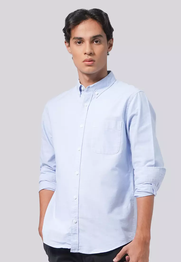 Regular Fit Long Sleeve Oxford Shirt