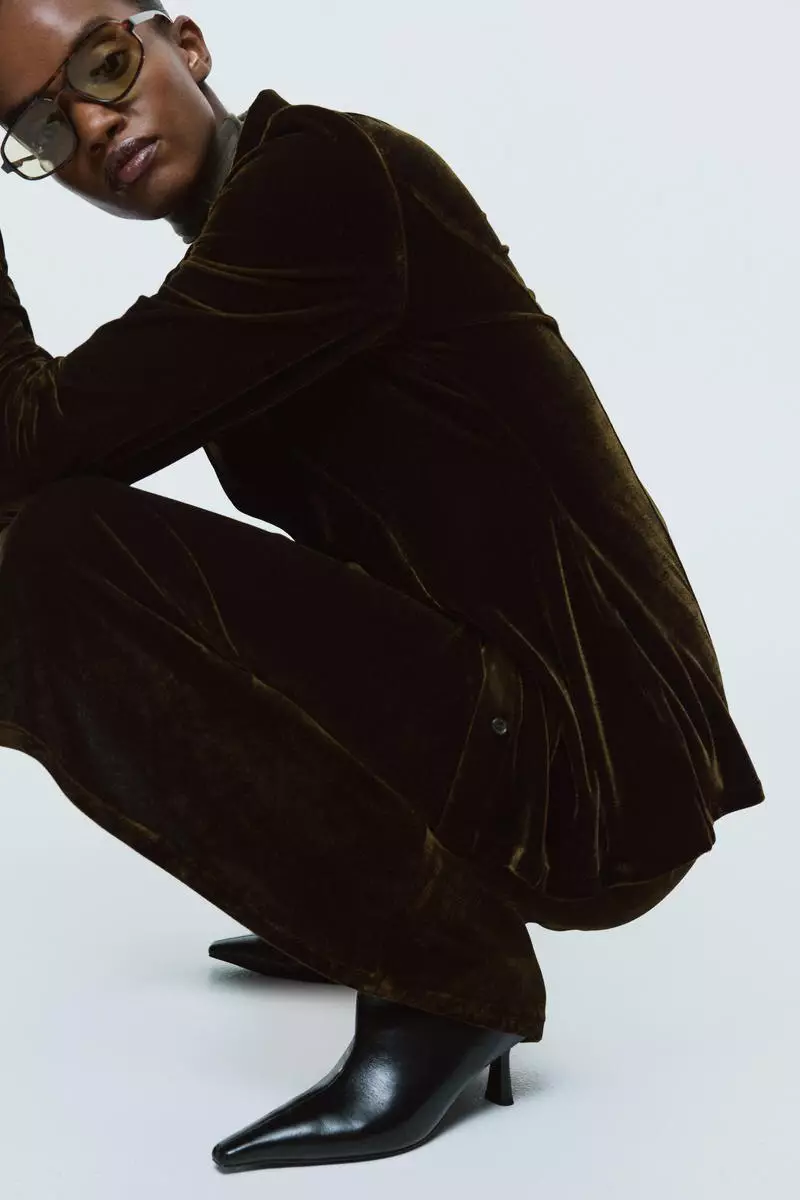 Velour shirt