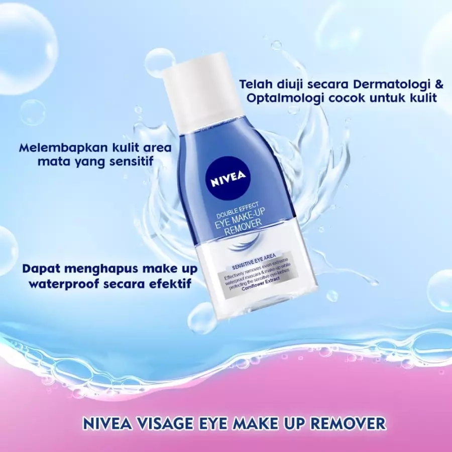 NIVEA Visage Eye Make Up Remover 125ml