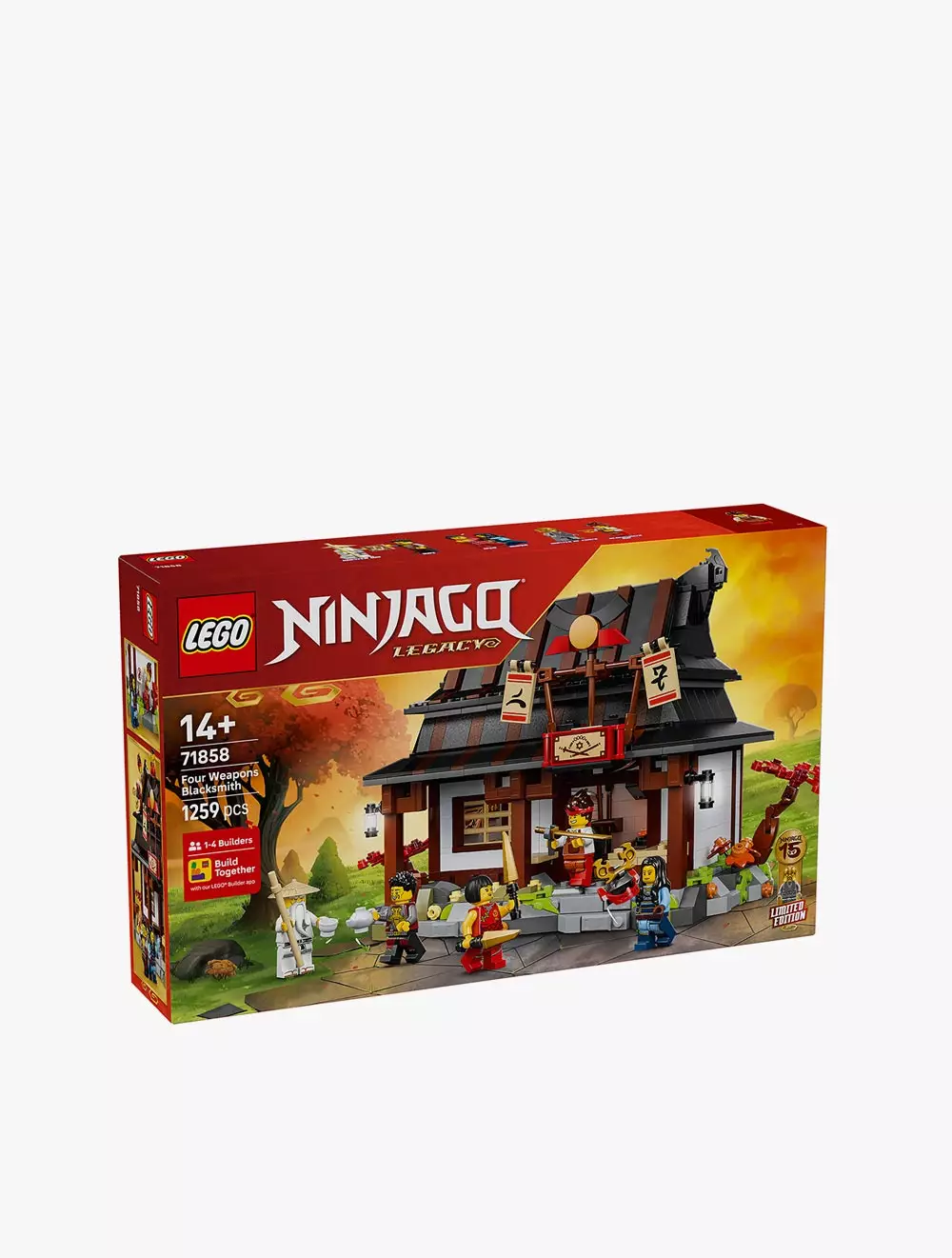 LEGO® Ninjago Four Weapons Blacksmith 15th Anniversary - 71858