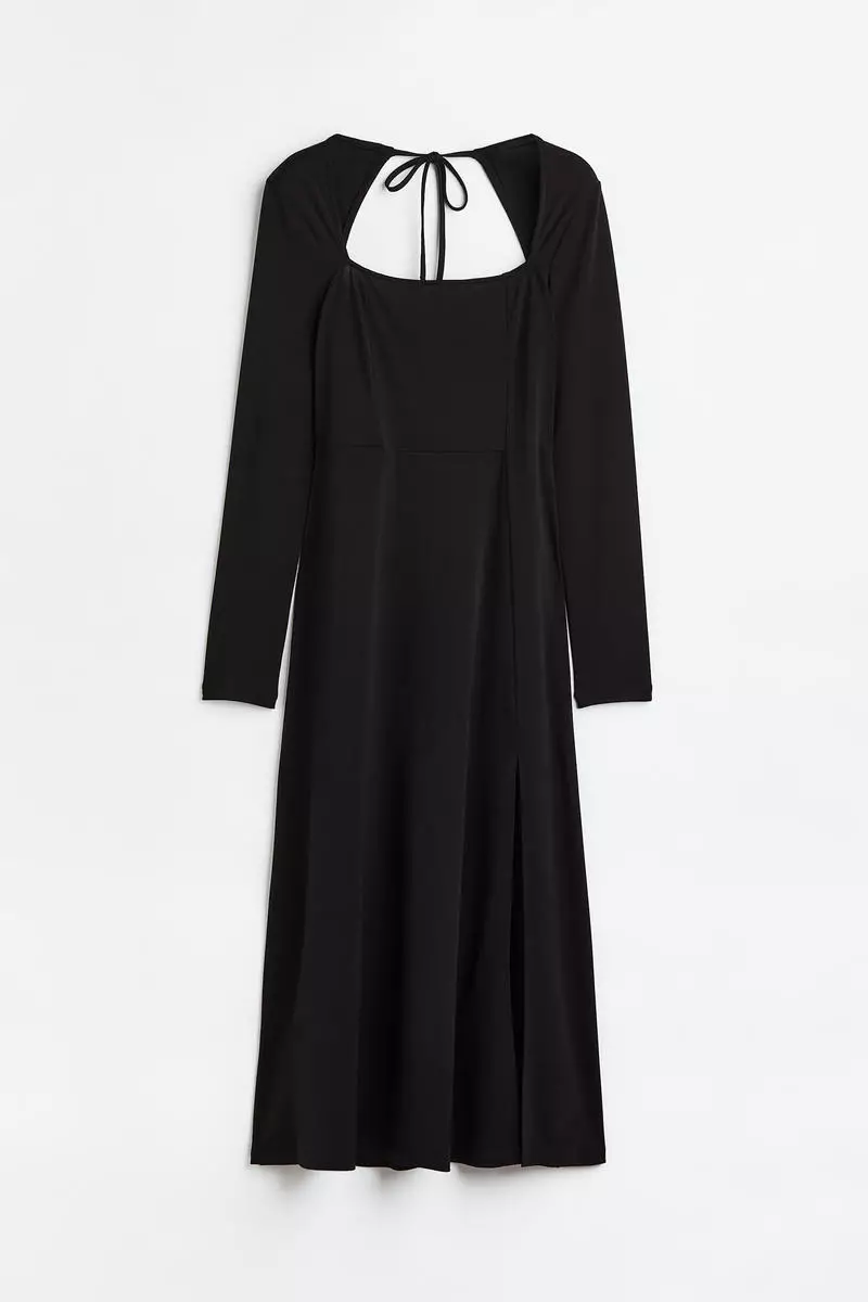 lady formal dress Evening Dresses Women Long Sleeve Square Neck Modest Ankle Length Formal  Gowns fg5783