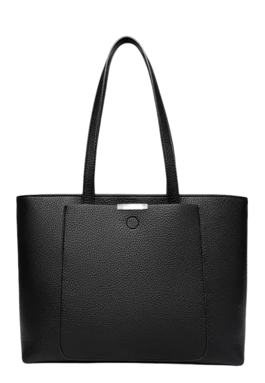 Simple and unique imitation leather handbag