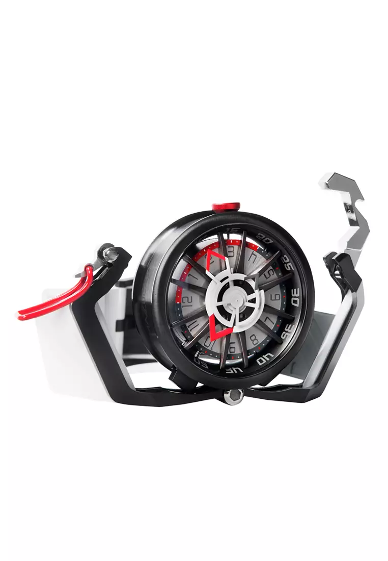 MAZZUCATO RIM SPORT 13-WHCG10 - Reversible Automatic Watch - White Rubber Strap