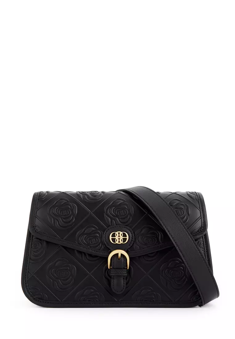 Black Rois Small Satchel Bag