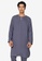Lubna Homme blue Kurta made from TENCEL™ 322ABAAB6DDFCAGS_1
