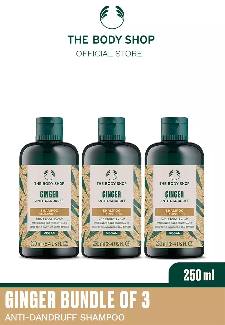 [Christmas Bundle Set] Ginger Anti-dandruff Shampoo (250ml) [Bundle of 3]