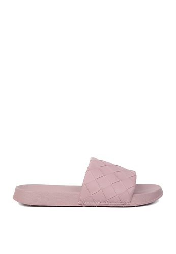 Milliot & Co. pink Karrie Open Toe Sandals 7047FSH3E8ED4CGS_1