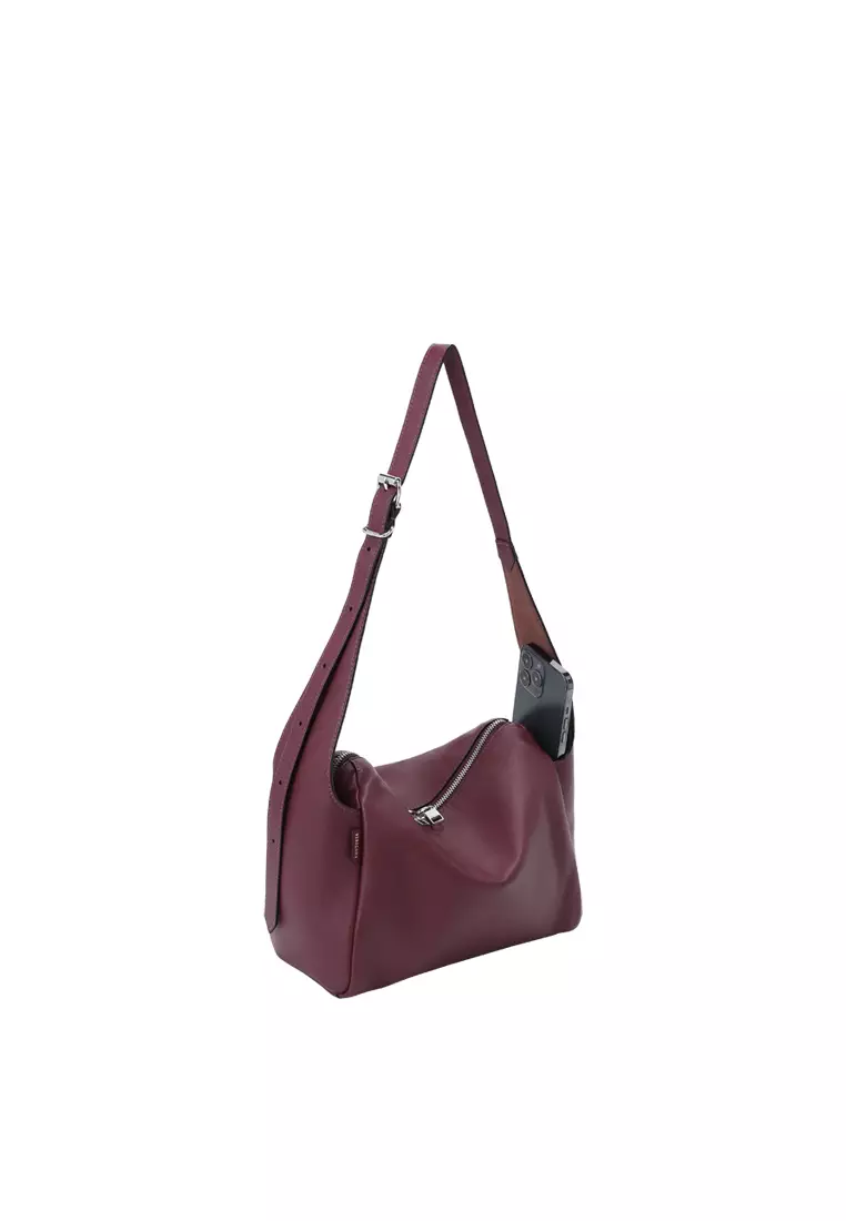 Petrichor Pockets 單肩袋 - 莓果