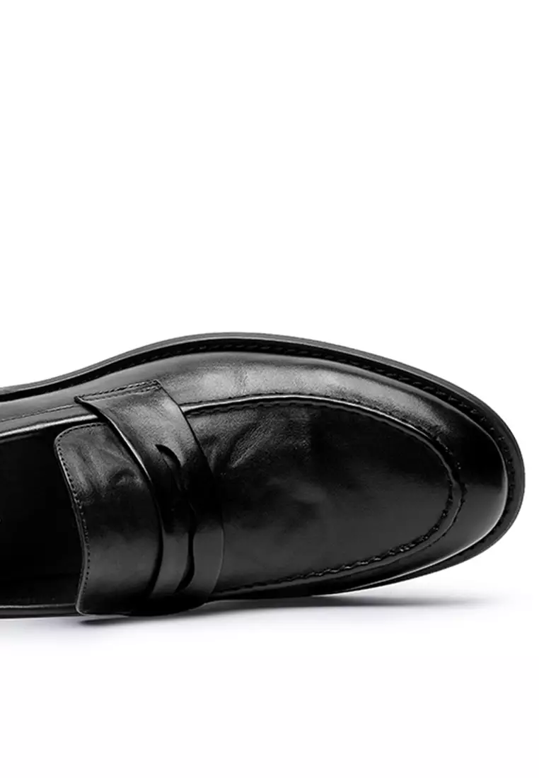 Grain Leather Penny Loafers DS1309-01-02