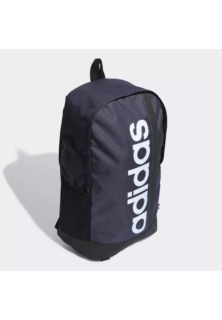 adidas essentials linear backpack Hitting the books or the gym adidas Essentials Linear Backpack 26.5