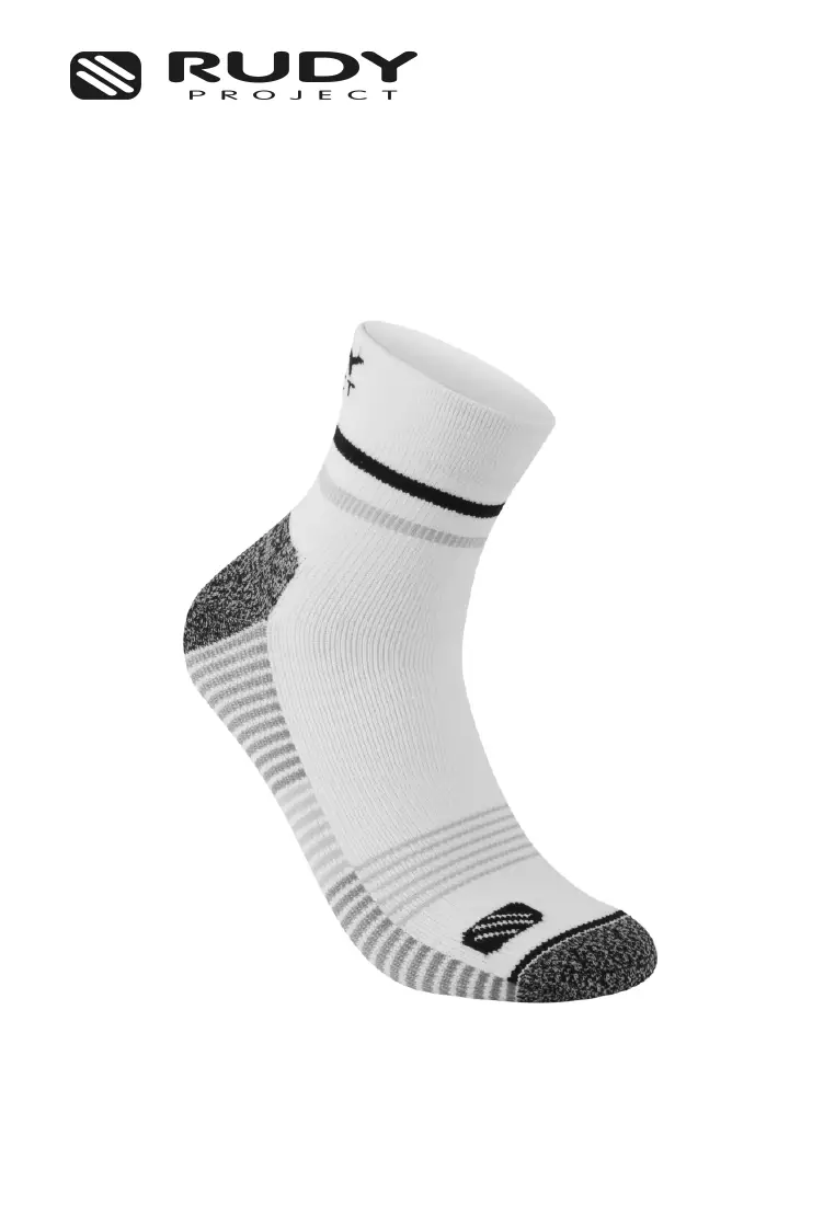Mid Cut Sports Socks – White | Breathable | Performance