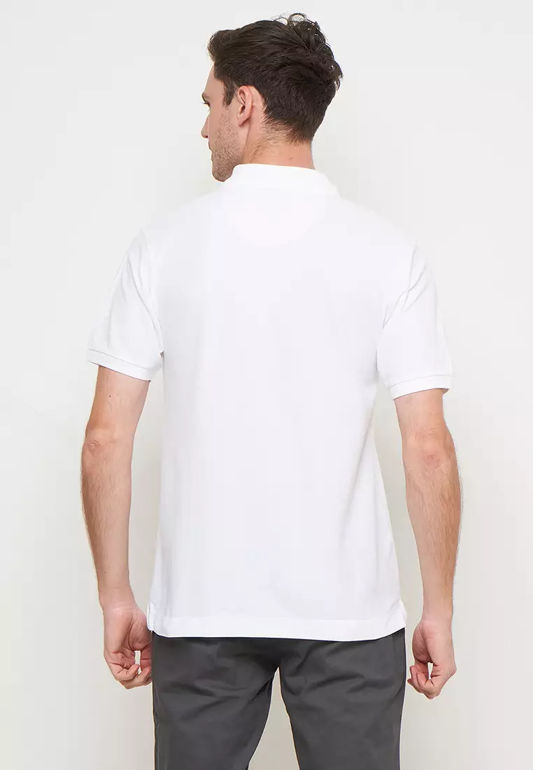 Byford Men Polo Shirt White -WBYPS02SSWHT
